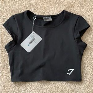 Gymshark dreamy cap sleeve crop top